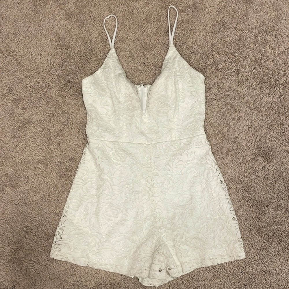 White Romper